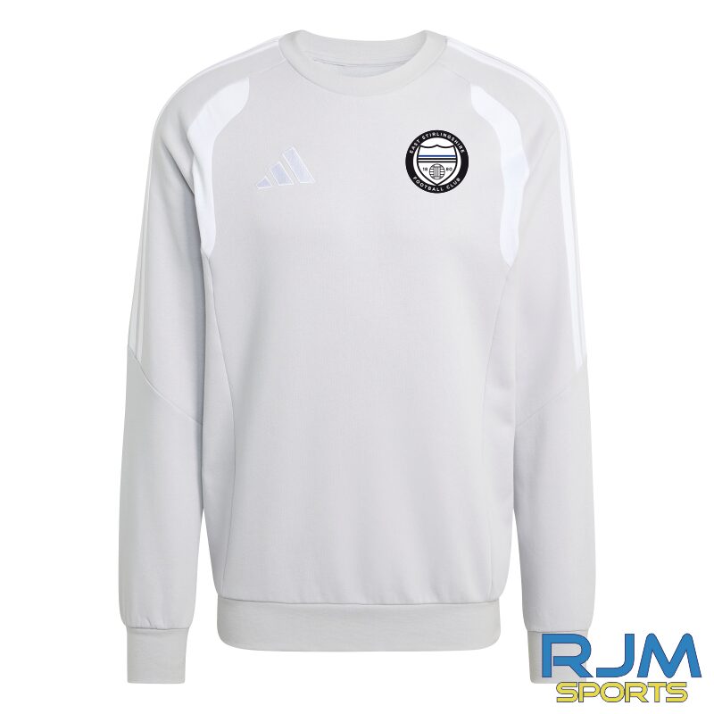 East Stirlingshire FC Adidas Tiro 26 League Sweat Crew Grey
