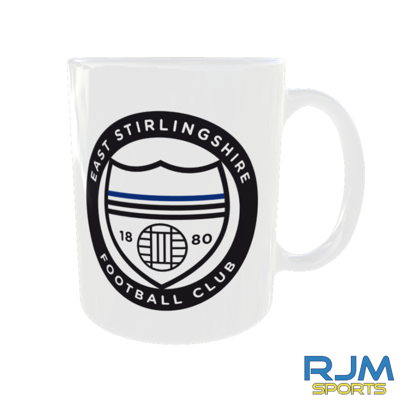East Stirlingshire FC Sublimated Badge Mug
