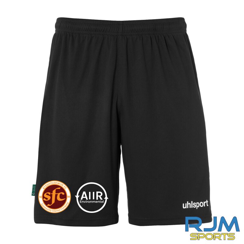 Stenhousemuir FC 2026/27 Away Uhlsport Centre Basic Shorts Black