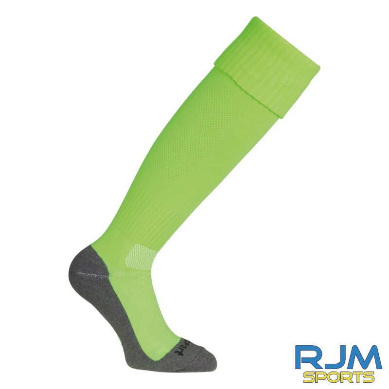 Annan Athletic FC 2026/27 Home Sock Fluo Green