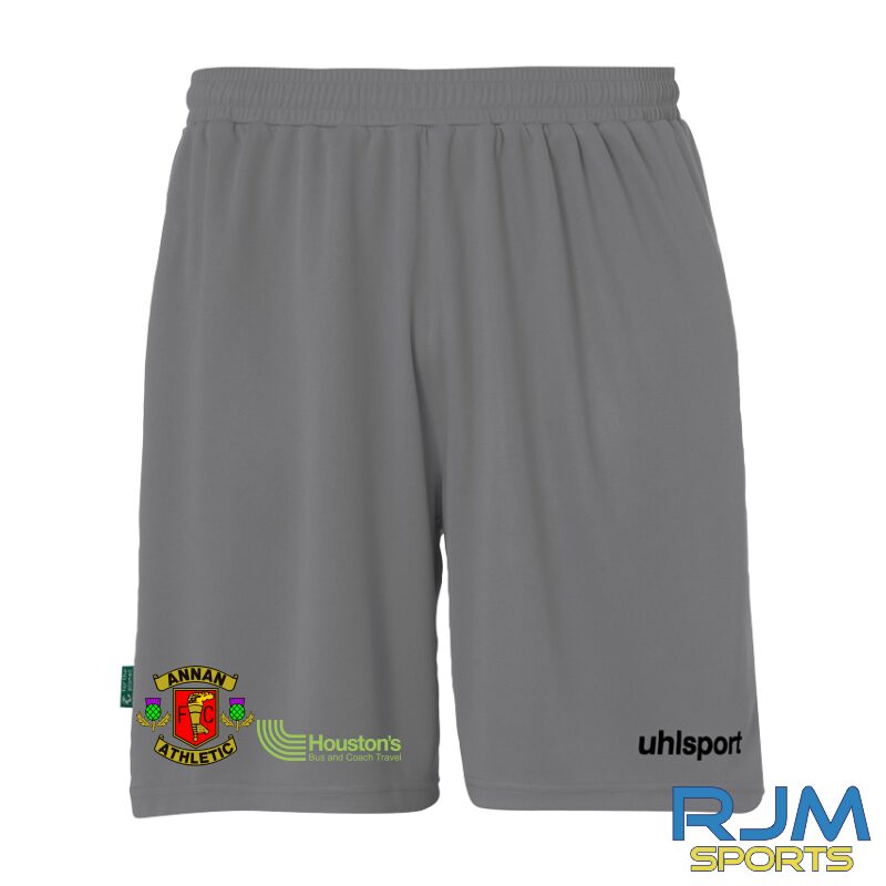 Annan Athletic FC 2026/27 Uhlsport Centre Basic Home Short Stone Grey