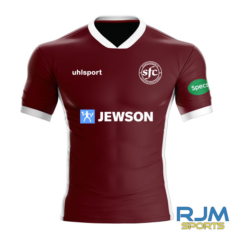 Stenhousemuir FC 2026/27 Home Shirt Maroon/White