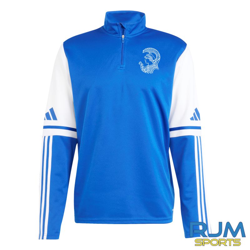 Kelvinside Academy Football Adidas Squadra 25 Training Top 1/4 Zip Royal/White